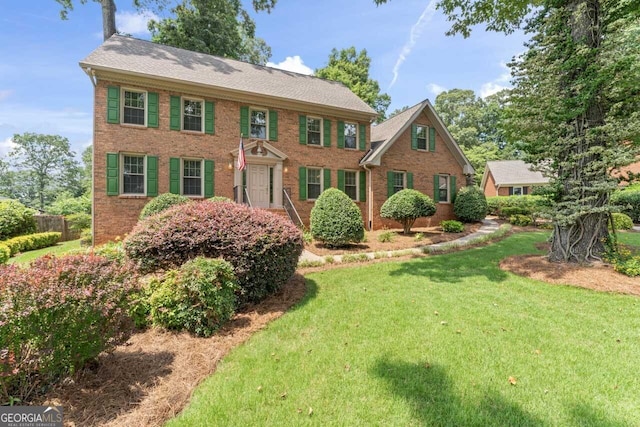 829 Bev Ct, Lawrenceville, GA 30046 - view of front of property featuring brick siding