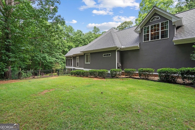 9125 Patrick Pl, Winston, GA 30187 - view of side of property with stucco siding and roof with shingles