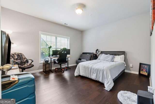 2520 Carmel Way, Alpharetta, GA 30009 - bedroom featuring wood finished floors and baseboards