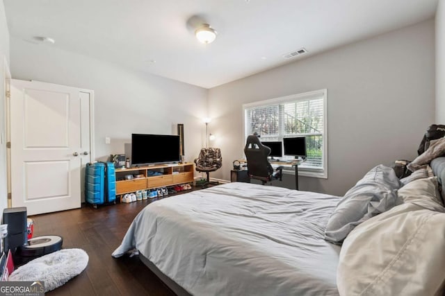 2520 Carmel Way, Alpharetta, GA 30009 - bedroom with wood-type flooring