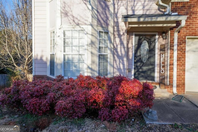 860 Sweet Mill Ln, Lawrenceville, GA 30045 - doorway to property with brick siding