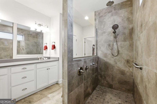 5744 Cypress Bluff Ln, Hoschton, GA 30548 - full bath with walk in shower and vanity