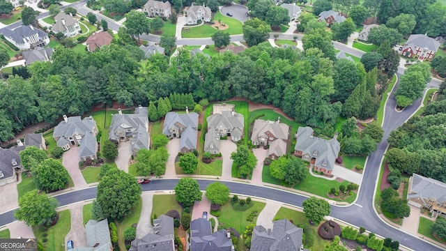 8230 Royal Melbourne Way, Duluth, GA 30097 - aerial view of property's location with nearby suburban area