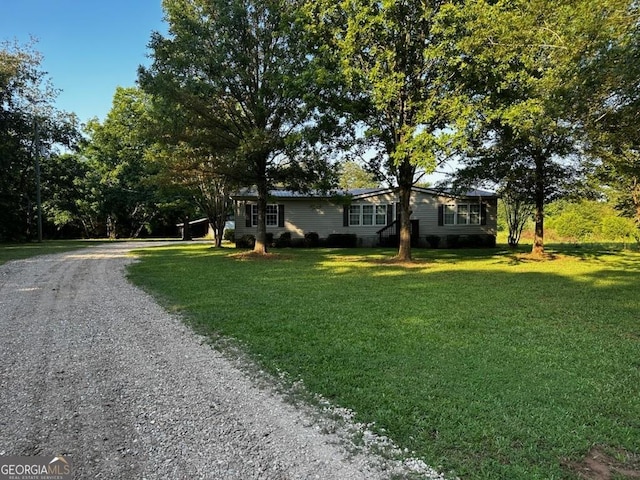 3171 Wagnon Mill Rd, Bishop, GA 30621 - view of front of property featuring gravel driveway and a front yard