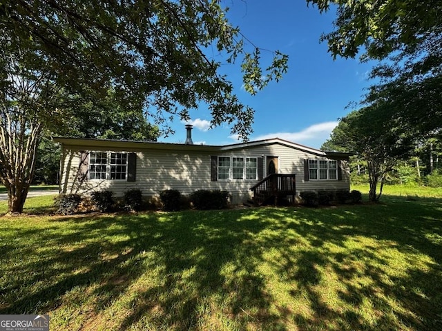 3171 Wagnon Mill Rd, Bishop, GA 30621 - view of front of house with a front lawn