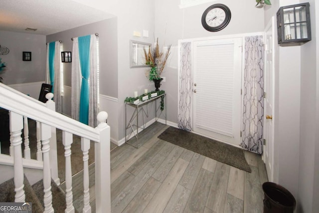 1964 Cutters Mill Way, Lithonia, GA 30058 - foyer entrance with wood finished floors and baseboards