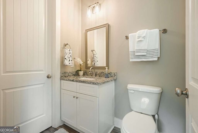 287 Flower Farm Dr, Acworth, GA 30101 - bathroom with vanity and toilet