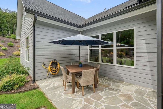 287 Flower Farm Dr, Acworth, GA 30101 - view of patio with outdoor dining area