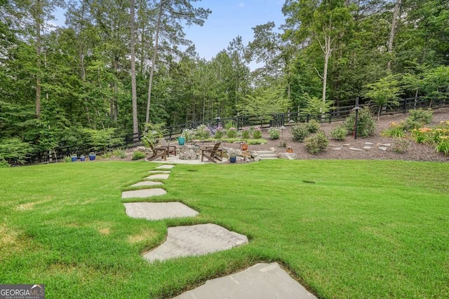 287 Flower Farm Dr, Acworth, GA 30101 - view of yard