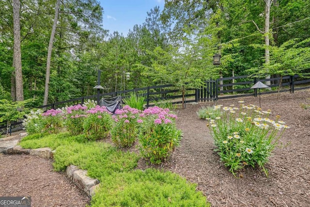 287 Flower Farm Dr, Acworth, GA 30101 - view of yard
