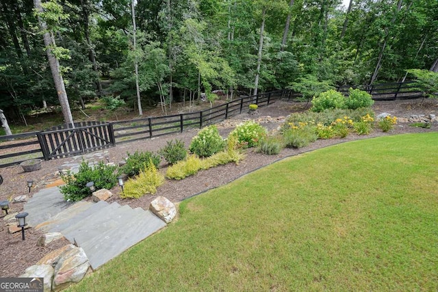 287 Flower Farm Dr, Acworth, GA 30101 - view of yard