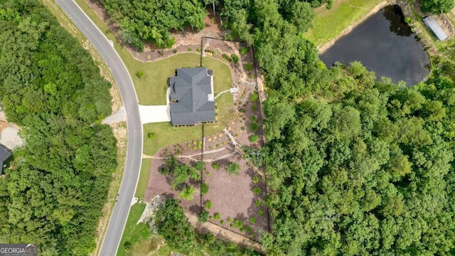 287 Flower Farm Dr, Acworth, GA 30101 - bird's eye view of a nearby body of water