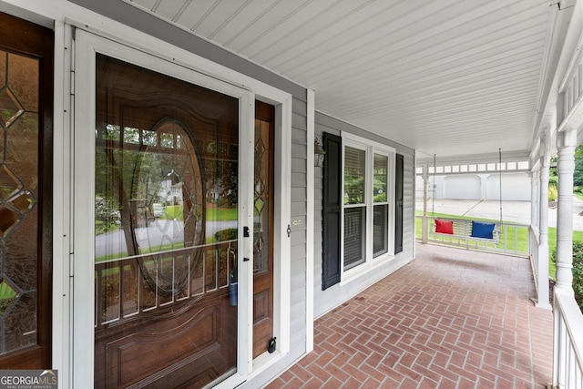 1655 Oak Crest Ct, Marietta, GA 30066 - entrance to property featuring a porch