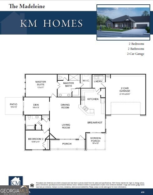 51 Thomaston St Unit 0, Newnan, GA 30263 - view of home floor plan