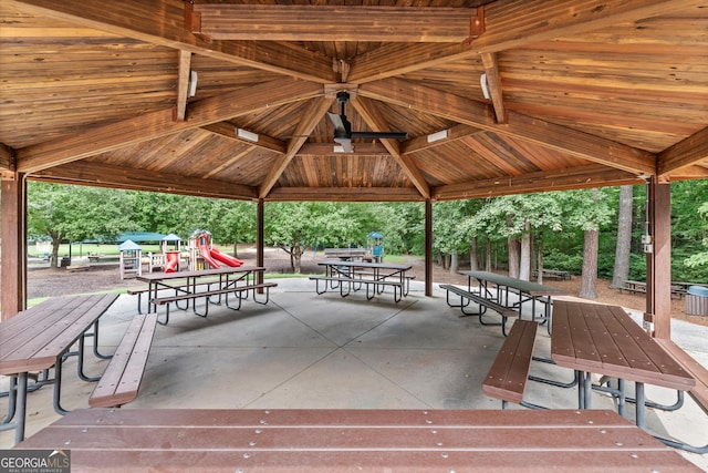 1065 Beacon Hill Xing, Alpharetta, GA 30005 - view of community featuring a gazebo