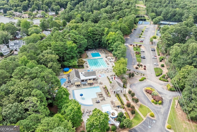 1065 Beacon Hill Xing, Alpharetta, GA 30005 - view of property location featuring a pool area