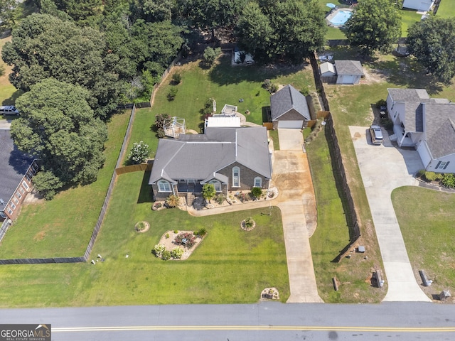 408 Dixieland Dr, Byron, GA 31008 - aerial view
