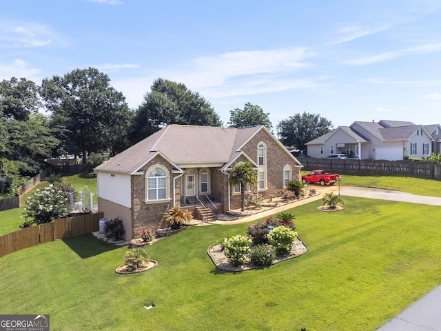 408 Dixieland Dr, Byron, GA 31008 - ranch-style house featuring driveway and brick siding