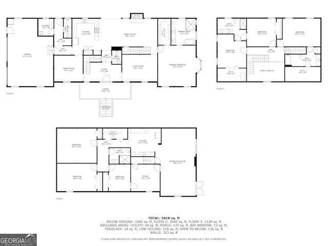 5491 Hiram Rd, Powder Springs, GA 30127 - view of room layout