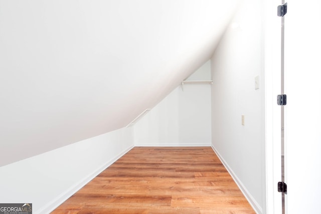 5491 Hiram Rd, Powder Springs, GA 30127 - bonus room featuring vaulted ceiling and light wood-type flooring