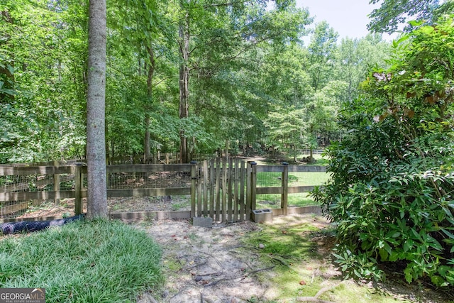 5491 Hiram Rd, Powder Springs, GA 30127 - view of gate