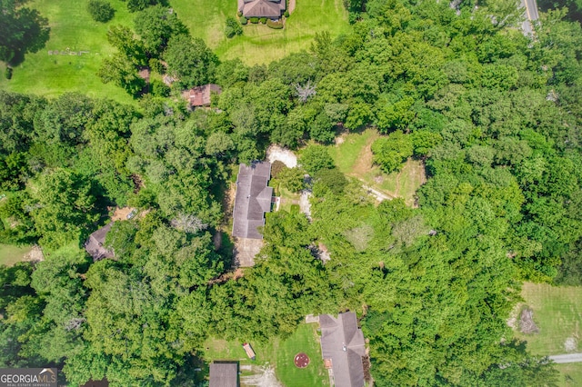 5491 Hiram Rd, Powder Springs, GA 30127 - aerial view of property and surrounding area