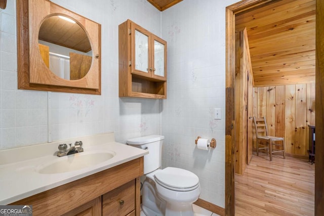 71 Cohutta Forest Rd Unit 9, Chatsworth, GA 30705 - bathroom featuring vanity, wood finished floors, and curtained shower