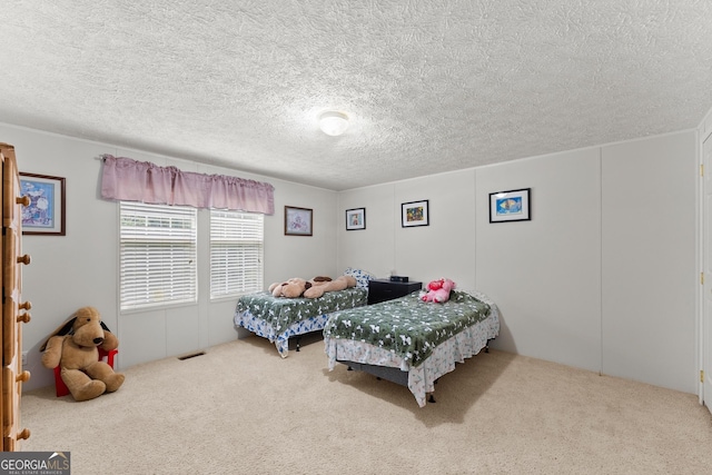 329 Summer Glen Rd, Dahlonega, GA 30533 - bedroom featuring carpet and a textured ceiling
