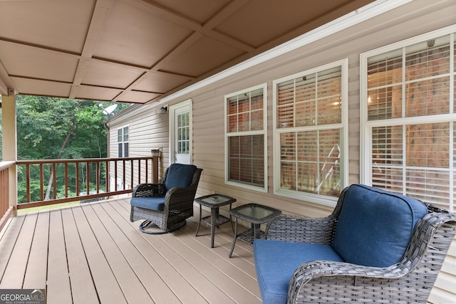 329 Summer Glen Rd, Dahlonega, GA 30533 - view of deck