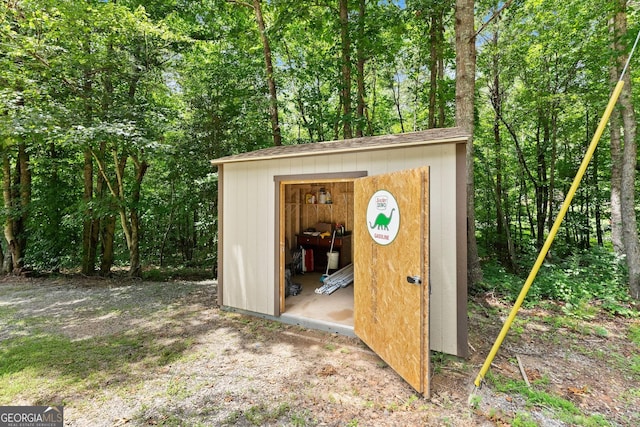 329 Summer Glen Rd, Dahlonega, GA 30533 - view of shed