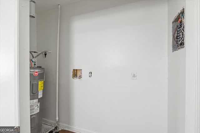 5861 Community Rd SE, Mableton, GA 30126 - utility room featuring water heater