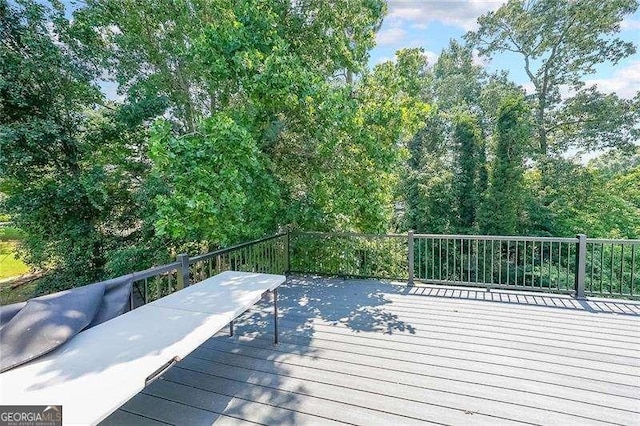 503 Rising Dr, Woodstock, GA 30189 - view of deck
