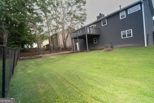 2333 Wilkins Cv, Decatur, GA 30035 - view of yard featuring a wooden deck