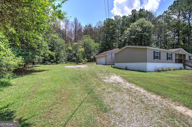 1525 Bailey Rd, Aragon, GA 30104 - view of grassy yard featuring dirt driveway