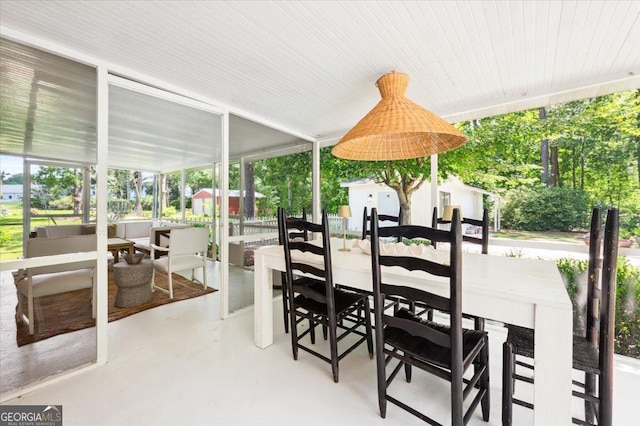 711 Chapman St, Blackshear, GA 31516 - view of patio featuring outdoor dining space