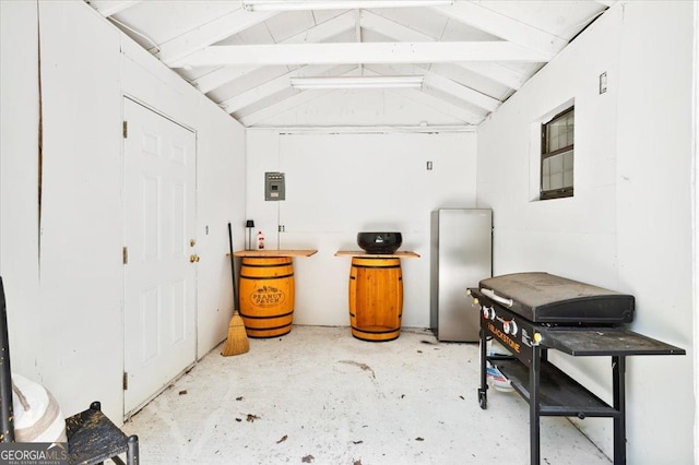 711 Chapman St, Blackshear, GA 31516 - miscellaneous room with concrete floors