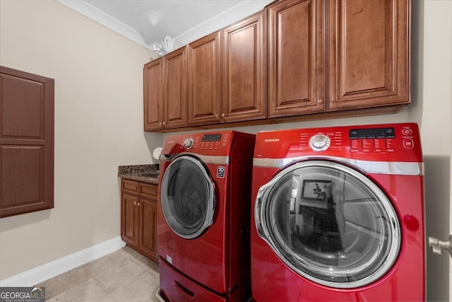 932 Shadowford Fls, Lithonia, GA 30058 - laundry room with cabinet space and washer and dryer