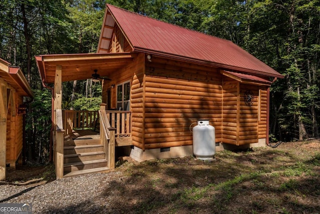 72 Bentley Cv, Murphy, NC 28960 - view of outbuilding with a view of trees
