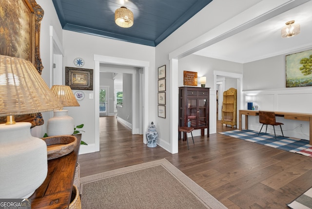 1145 Summerfield Ln, Bogart, GA 30622 - foyer entrance featuring wood finished floors