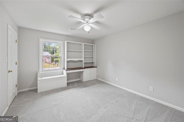 1416 Vernon Rdg, Close, Dunwoody, GA 30338 - unfurnished bedroom with carpet flooring and ceiling fan