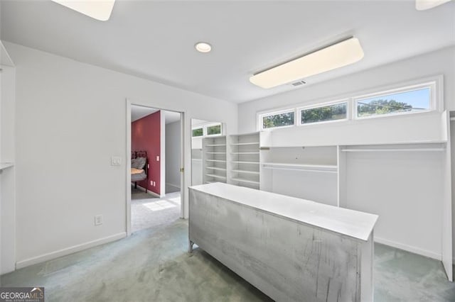 1416 Vernon Rdg, Close, Dunwoody, GA 30338 - walk in closet featuring light carpet
