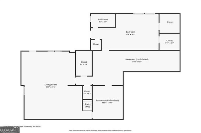 1416 Vernon Rdg, Close, Dunwoody, GA 30338 - view of property floor plan
