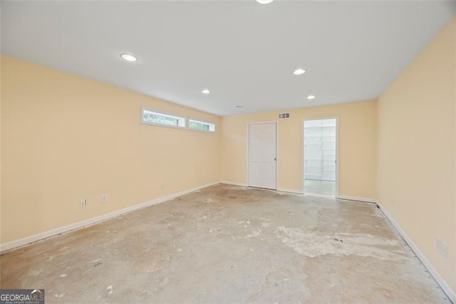 1416 Vernon Rdg, Close, Dunwoody, GA 30338 - unfurnished room featuring recessed lighting and baseboards