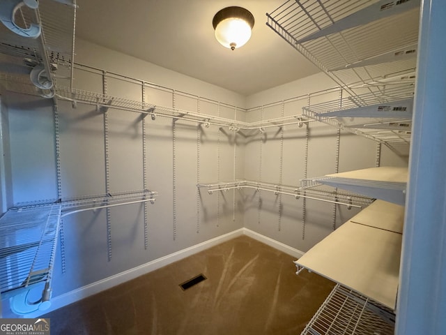 550 Masters Cir, Dublin, GA 31021 - spacious closet featuring carpet