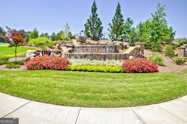 7730 Demeter Dr, Fairburn, GA 30213 - community sign with a lawn