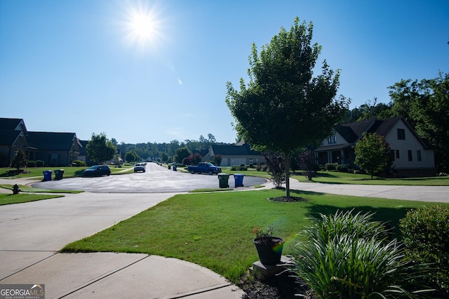 776 Fleeting Way, Monroe, GA 30655 - view of green lawn with a residential view