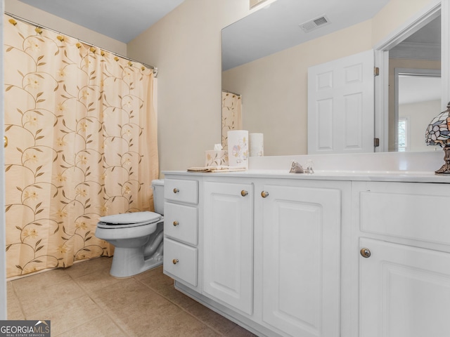 17 Rocky Mountain Pass, Adairsville, GA 30103 - bathroom with tile patterned flooring and vanity