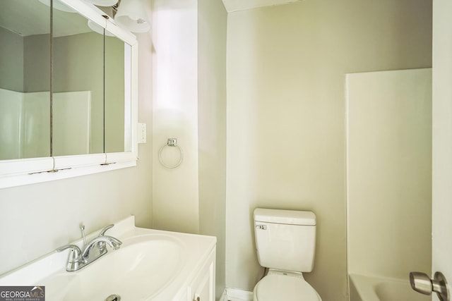 6770 Burkhead Dr, Union City, GA 30291 - full bathroom featuring toilet and vanity