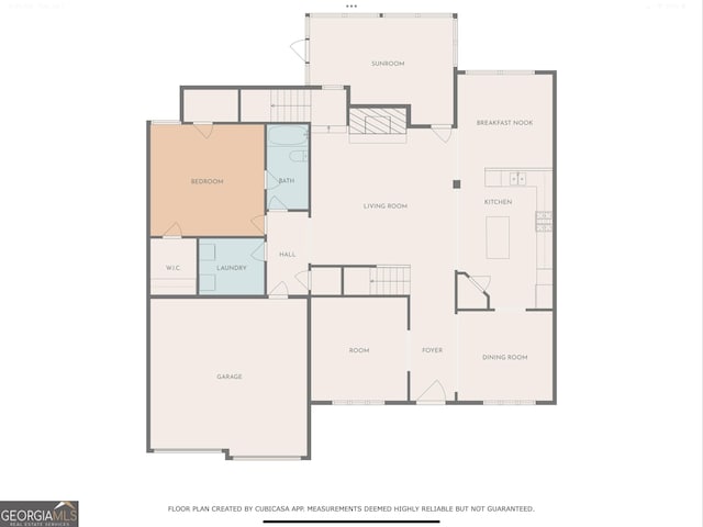 416 Fairway Dr, Acworth, GA 30101 - view of home floor plan
