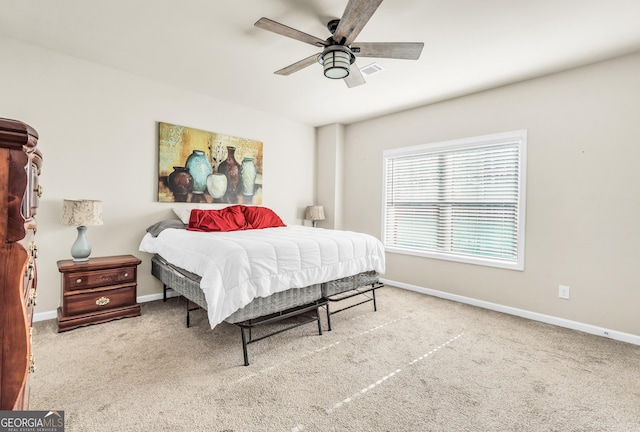 230 Thorpe Rd, Jackson, GA 30233 - bedroom featuring carpet floors and a ceiling fan